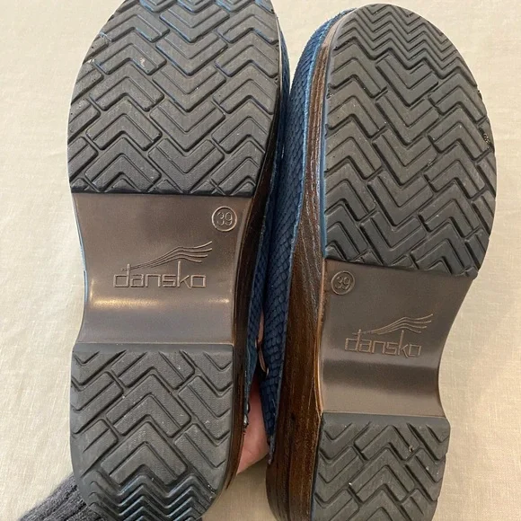 Dansko Shannon Mule Leather Snake Pattern - Picture 7 of 11